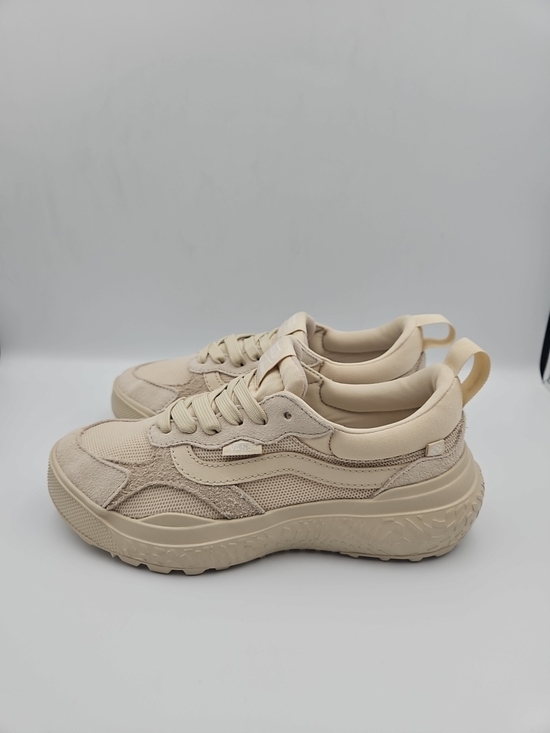 Vans Shoes - Vans Women's Cream Mesh & Suede Sneaker